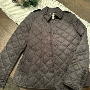 Women’s Burberry  Quilted Jacket - Black